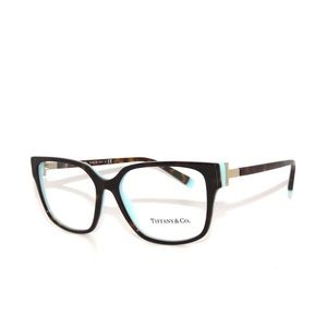 Tiffany & Co Frame 2197 8134 54 Havana Blue Eyeglasses TF2197F